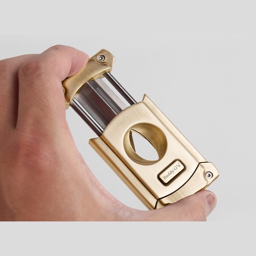 Cut cigar cutter - v-cut,