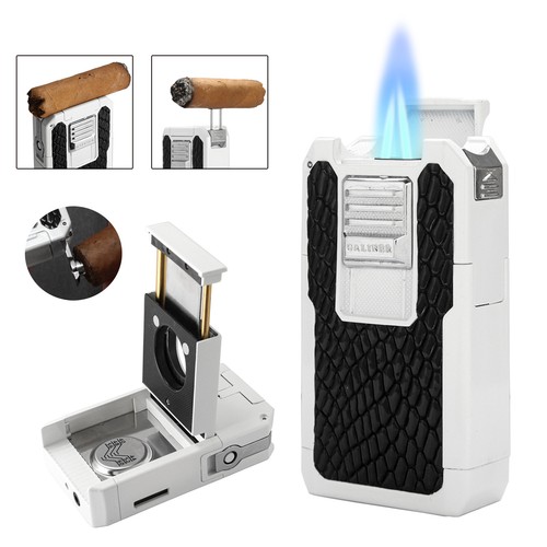 Jet torch cigar lighter with - torch,