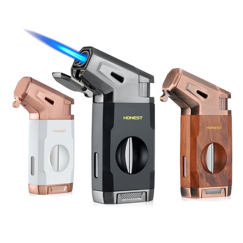 Torch cigar lighter built - lighter, v